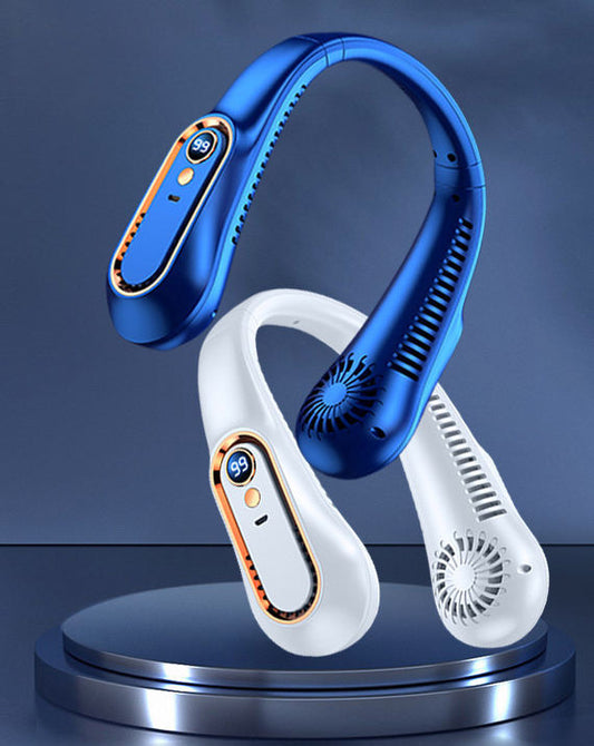 ⭐ 5.0 (2 503 vendus ) Ventilateur de Cou Portable Sans Pales Rechargeable USB