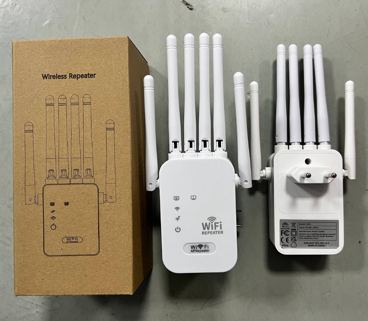 ⭐ 4.5 (2 500 vendus)  Amplificateur de Signal wifi (300 Mbps / 1200 Mbps)