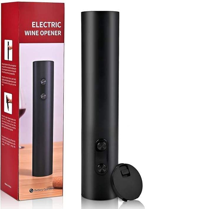 ⭐ 5.0 (2 300 vendus )Tire-Bouchon Ouvre-Bouteille Électrique pour Vin Rouge
